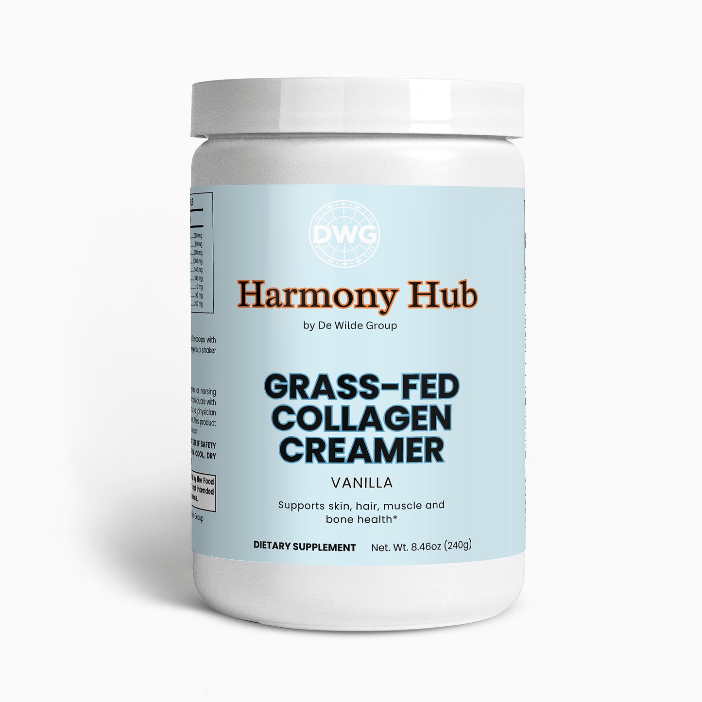 Grass-Fed Collagen Creamer (Vanilla)